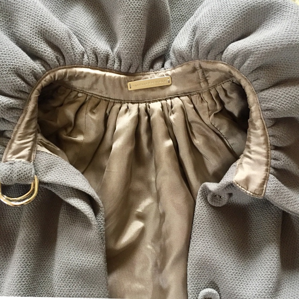 Loeffler Randall - Flounce Collared Jacket - image 2